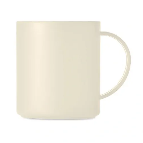 Taza reutilizable de PP con capacidad de 300 ml ref MO6256 - Beig Side