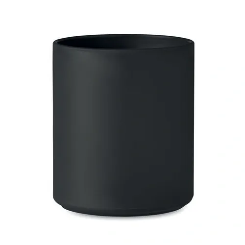 Taza reutilizable de PP con capacidad de 300 ml ref MO6256 - Side Negro