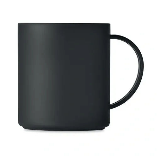 Taza reutilizable de PP con capacidad de 300 ml ref MO6256 - Top Negro