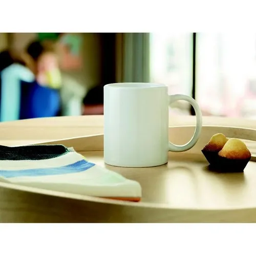 Taza de cerámica para sublimación 300 ml ref MO8040 - Item Ambiant Picture Blanco