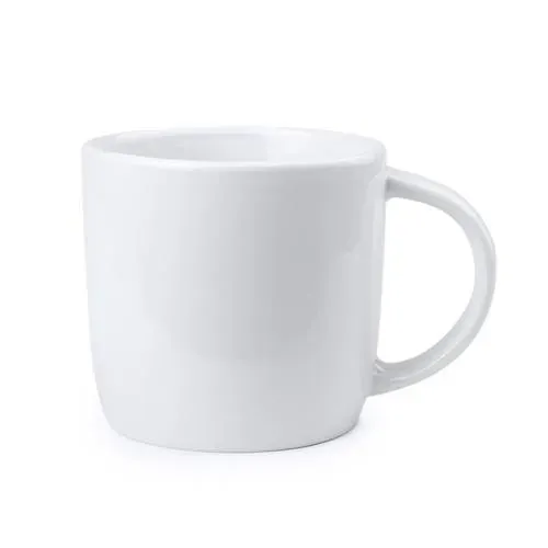Taza de cerámica blanca para café largo ref 4749 - Blanco