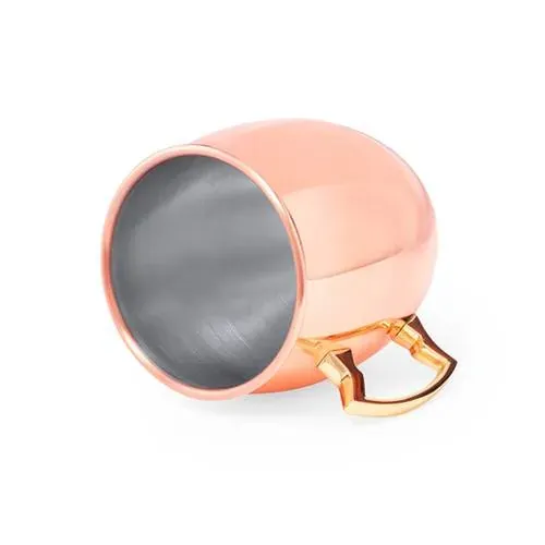Taza de acero inox con recubrimiento de cobre ref 1458 - 00