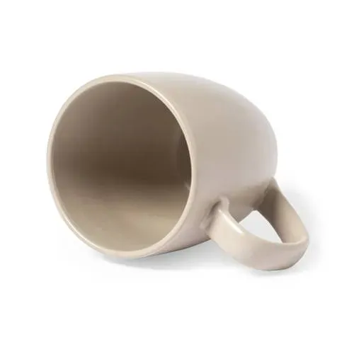 Taza de cerámica mate de 470ml en color natural ref 1757 - 00