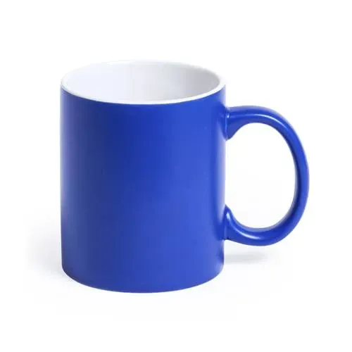 Taza de cerámica personalizable con grabado láser ref 5291 - Azul
