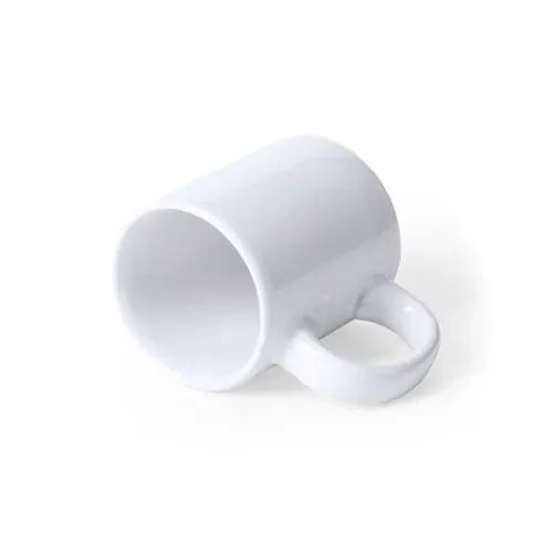 Taza de cerámica blanca de 80ml ideal para café ref 5194 - 00