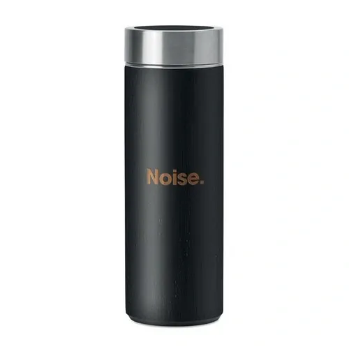 Termo de acero inoxidable con infusor de té ref MO9421 - Printed Negro