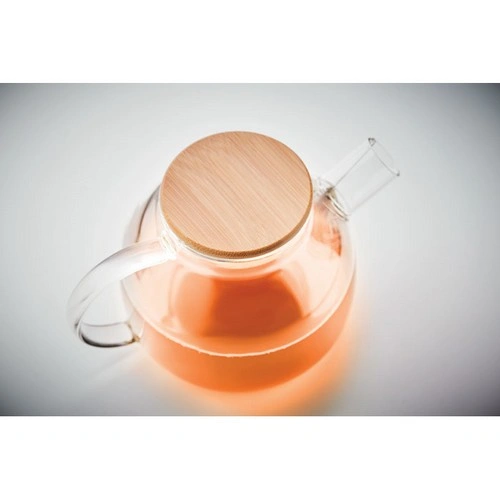 Tetera de vidrio con infusor de acero inoxidable ref MO9963