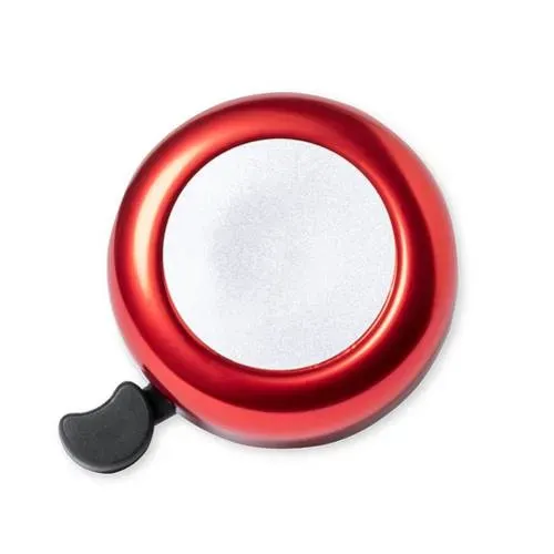 Timbre para bicicleta de aluminio resistente ref 1574 - Rojo