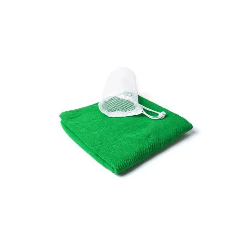 Toalla de microfibra absorbente y suave con bolsa ref 4567