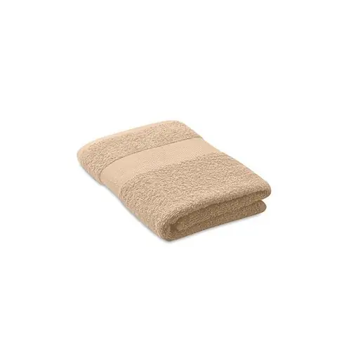 Toalla de rizo de algodón orgánico suave y absorbente ref MO9931 - Marfil