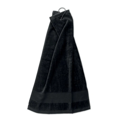 Toalla de golf de algodón con anilla para colgar ref MO6525