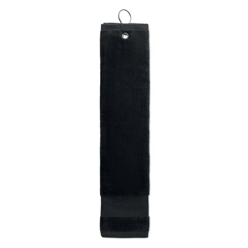 Toalla de golf de algodón con anilla para colgar ref MO6525