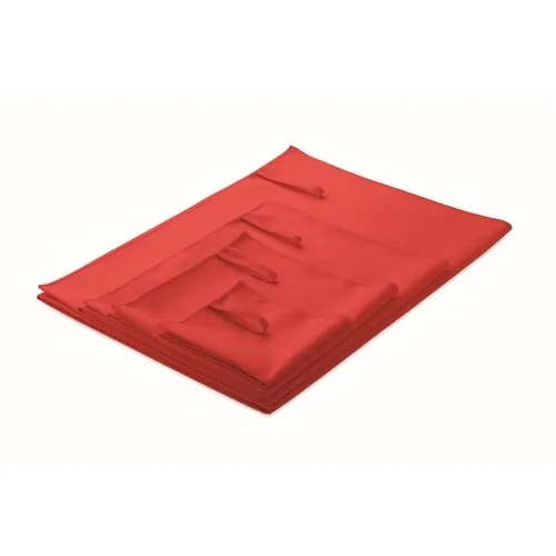 Toalla de microfibra 30x50cm ligera y de secado rápido ref MO2760 - 01 Rojo
