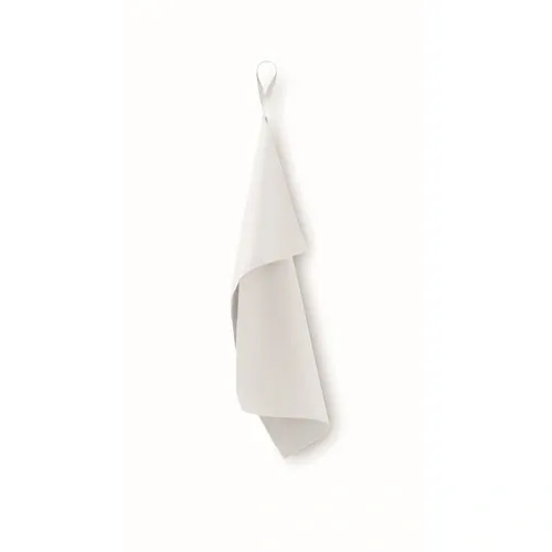 Toalla de microfibra 30x50cm ligera y de secado rápido ref MO2760 - Front Blanco