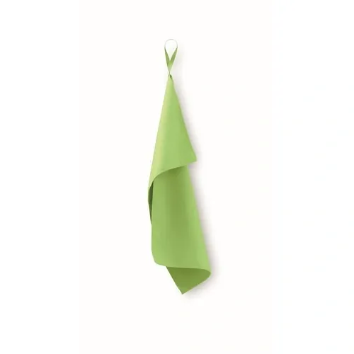 Toalla de microfibra 30x50cm ligera y de secado rápido ref MO2760 - Front Verde