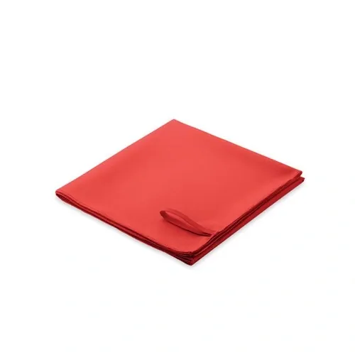 Toalla de microfibra 50x100cm ligera y de secado rápido ref MO2761 - Rojo Back