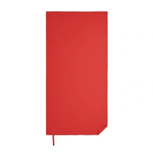 Toalla de microfibra 50x100cm ligera y de secado rápido ref MO2761 - Rojo Side