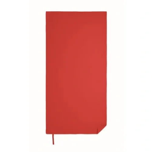 Toalla de microfibra 50x100cm ligera y de secado rápido ref MO2761 - Side Rojo