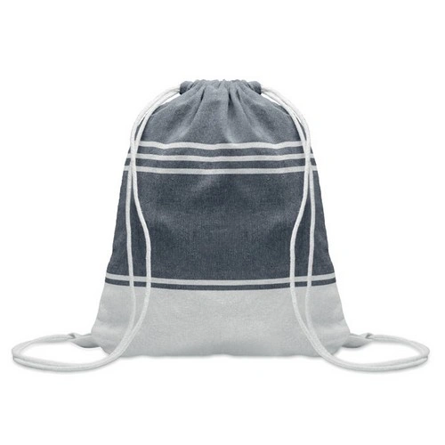 Toalla de playa hammam con bolsa de cuerda reciclada ref MO2584