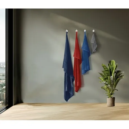 Toalla de rizo 30x50cm personalizable suave y absorbente ref MO2764 - 06 Azul
