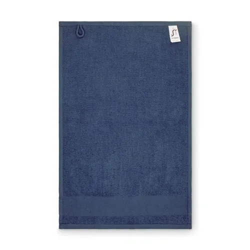 Toalla de rizo 30x50cm personalizable suave y absorbente ref MO2764 - Azul Side