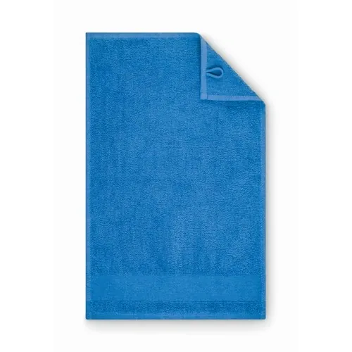 Toalla de rizo 30x50cm personalizable suave y absorbente ref MO2764 - Back Azul