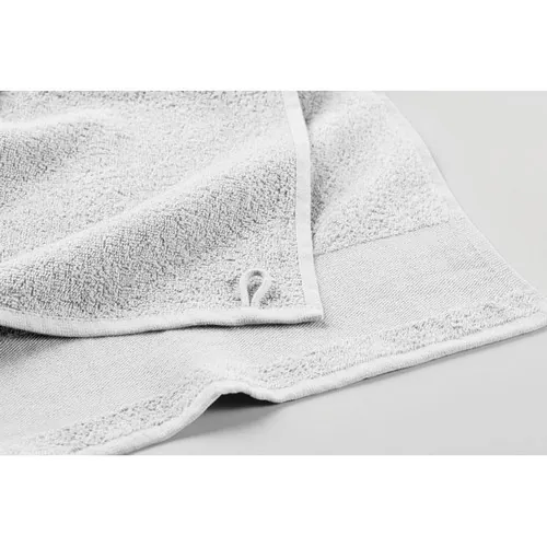 Toalla de rizo 30x50cm personalizable suave y absorbente ref MO2764 - Blanco Open