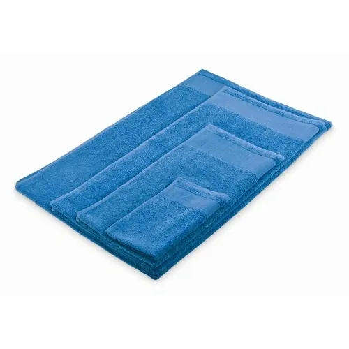 Toalla de rizo 30x50cm personalizable suave y absorbente ref MO2764 - Detail Azul