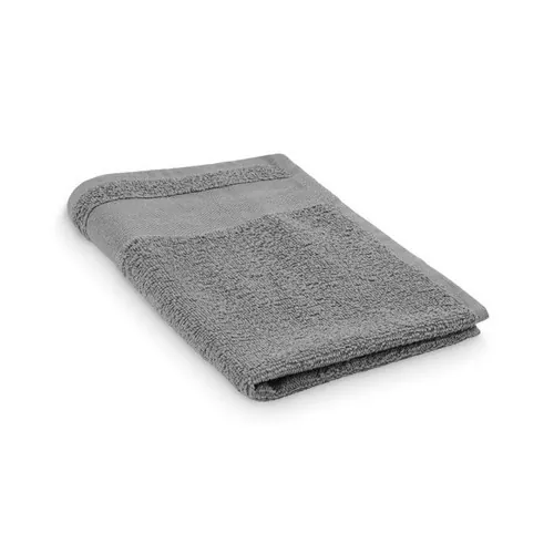 Toalla de rizo 30x50cm personalizable suave y absorbente ref MO2764 - Gris Piedra