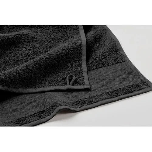 Toalla de rizo 30x50cm personalizable suave y absorbente ref MO2764 - Negro Open
