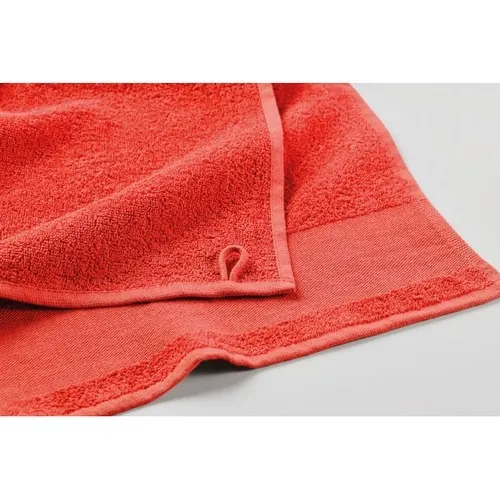 Toalla de rizo 30x50cm personalizable suave y absorbente ref MO2764 - Rojo Open