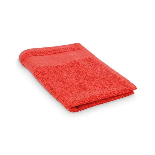 Toalla de rizo 30x50cm personalizable suave y absorbente ref MO2764 - Rojo