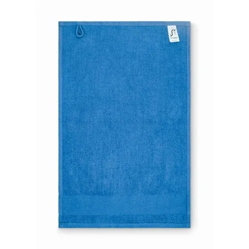 Toalla de rizo 30x50cm personalizable suave y absorbente ref MO2764 - Side Azul