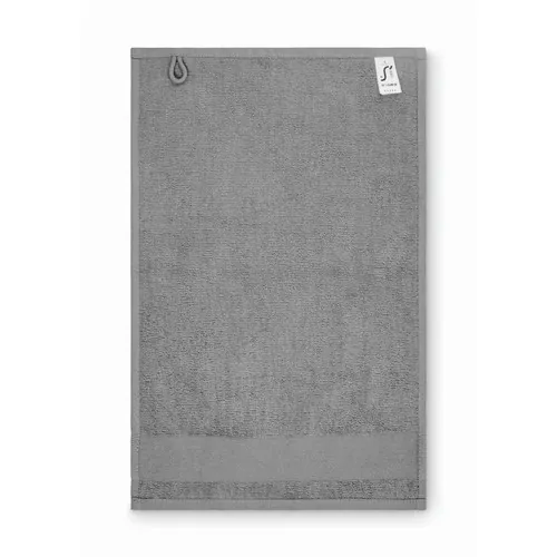 Toalla de rizo 30x50cm personalizable suave y absorbente ref MO2764 - Side Gris