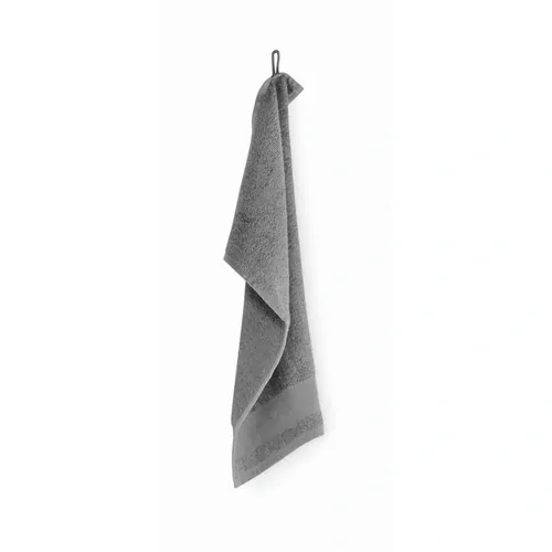 Toalla de rizo 30x50cm personalizable suave y absorbente ref MO2764 - Top Gris