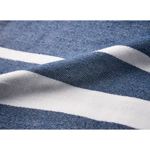 Toalla de hammam reciclada 70 algodón 30 poliéster ref MO2057 - 1 Azul