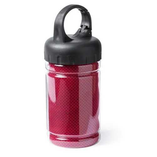 Toalla refrigerante SoftCool Extreme con protección UV50 ref RI14 - Rojo