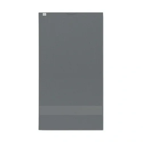 Toalla de rizo de algodón orgánico suave y absorbente ref MO2258 - Back Gris