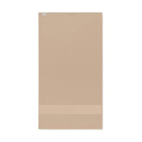 Toalla de rizo de algodón orgánico suave y absorbente ref MO2258 - Back Marfil
