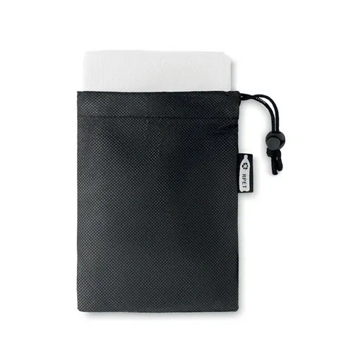 Toalla deportiva RPET alta absorción de agua ref MO9918 - Back Blanco