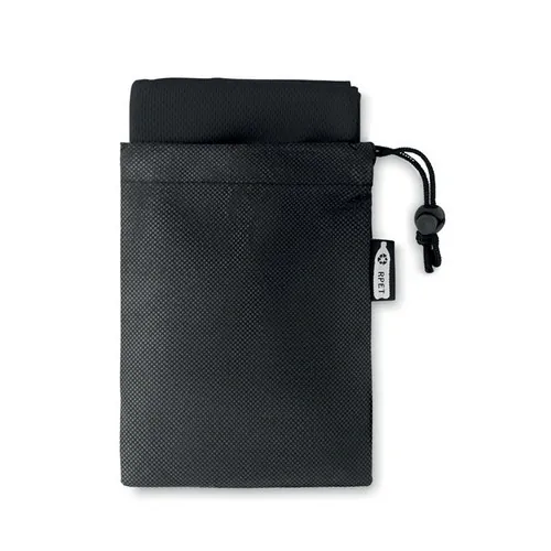 Toalla deportiva RPET alta absorción de agua ref MO9918 - Back Negro