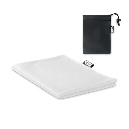Toalla deportiva RPET alta absorción de agua ref MO9918 - Blanco