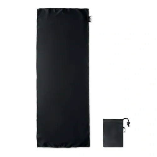 Toalla deportiva RPET alta absorción de agua ref MO9918 - Top Negro