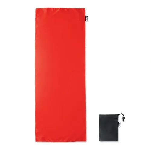 Toalla deportiva RPET alta absorción de agua ref MO9918 - Top Rojo