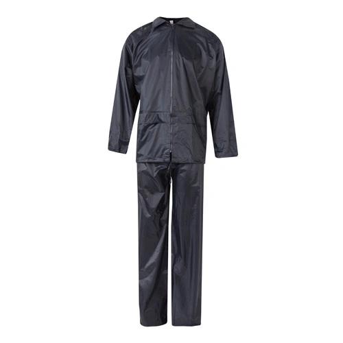 Traje de lluvia (225g/m²), de dos piezas en poliéster (100%) con revestimiento de PVC ref 36078