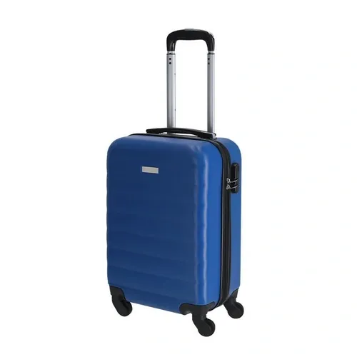 Trolley Luril 4 ruedas rígido con cierre de seguridad ref 22045 - Azul