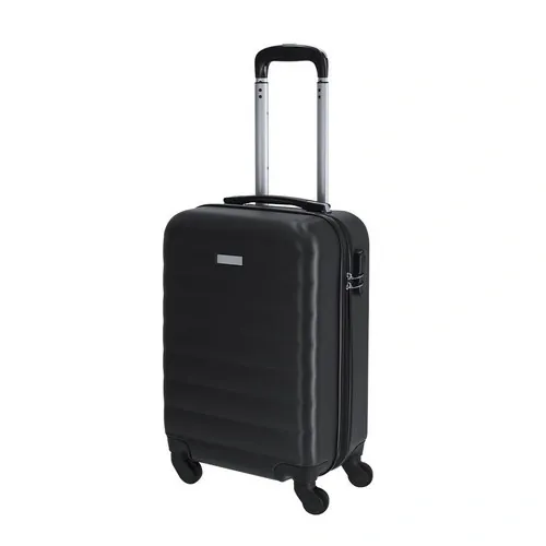 Trolley Luril 4 ruedas rígido con cierre de seguridad ref 22045 - Negro