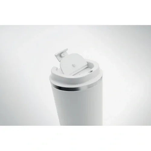 Vaso de acero inoxidable doble pared sin fugas 350 ml ref MO6276 - Item Detail Picture Blanco