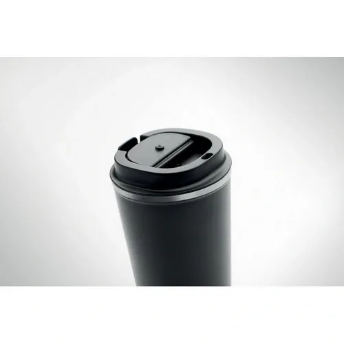 Vaso de acero inoxidable doble pared sin fugas 350 ml ref MO6276 - Item Detail Picture Negro