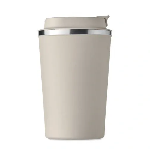 Vaso de acero inoxidable doble pared sin fugas 350 ml ref MO6276 - Open Beig